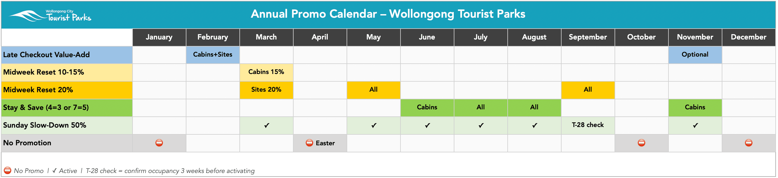 Promo Calendar